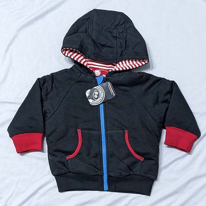 Double cotton Upper with hoodie full selvees CM0104