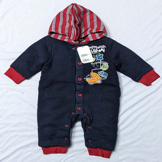 FULL SLEEVES DOUBLE ROMPER/HOODIE CM0100
