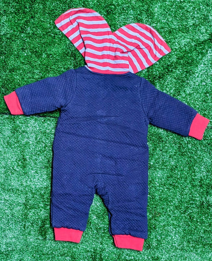 FULL SLEEVES DOUBLE ROMPER/HOODIE CM0100