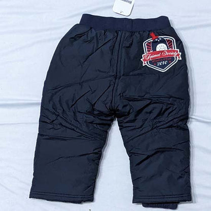 DOUBLE COTTON PARACHUTE STUFF OUTTER SIDE WITH POLYESTER FILLING BABY TROUSER CM0162