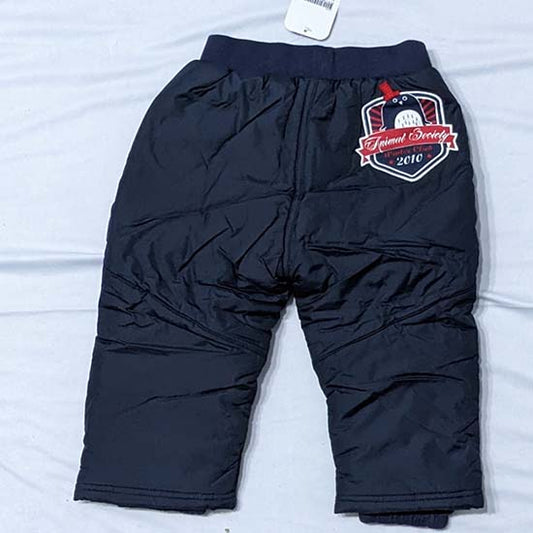 DOUBLE COTTON PARACHUTE STUFF OUTTER SIDE WITH POLYESTER FILLING BABY TROUSER CM0162