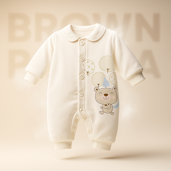 DOUBLE COTTON WITH POLYESTER FILLING FULL SIZE ROMPER CM0096