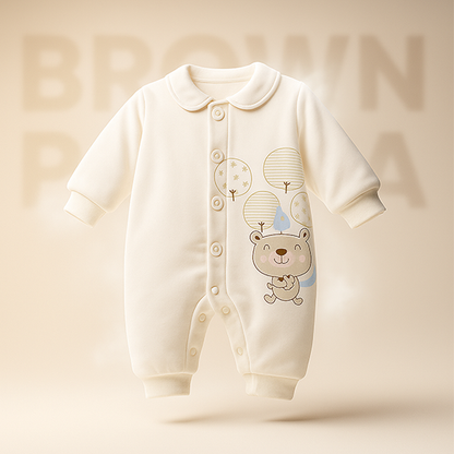 DOUBLE COTTON WITH POLYESTER FILLING FULL SIZE ROMPER CM0096
