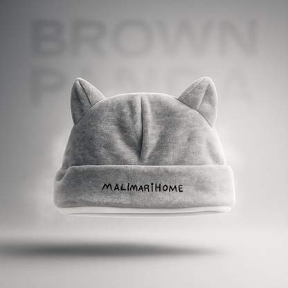 CAT STYLE BABY CAP COLOR GREY CM0136