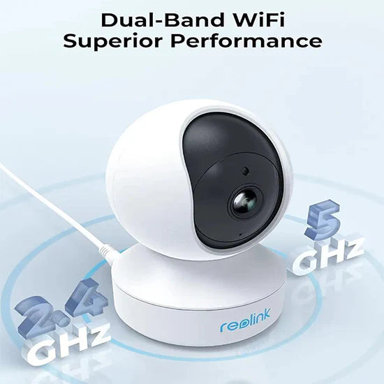 REOLINK E1 PRO WIFI  CAMERA (PACK OF 5 )4MP  Camera – 360° Baby  & Pet Monitor with Night Vision & 2-Way Audio WITHOUT BOX