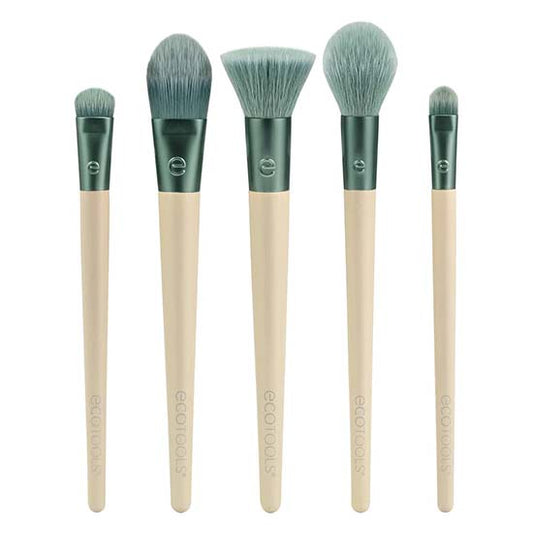 EcoTools #3216 Elements Supernatural Face Kit - Complete Eco-Friendly Makeup Brush