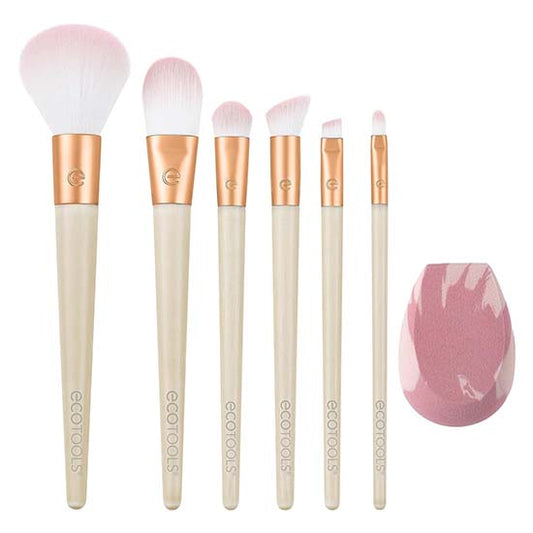 EcoTools #0007 Limited Edition Wrapped In Glow Makeup Brush & Sponge Kit