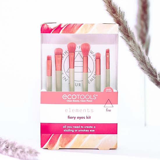 Elements #3219 Fiery Eyes Makeup Brush Kit Eco Tools
