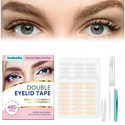 Eyelid Tape, 480 Pcs Eyelid Lifter Strips