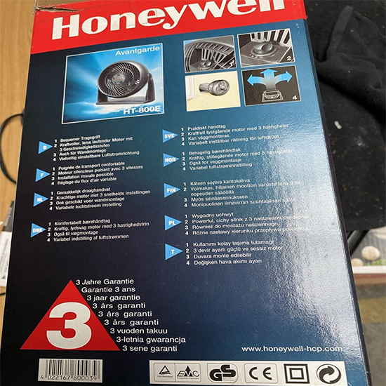 Honeywell Model HT-800E