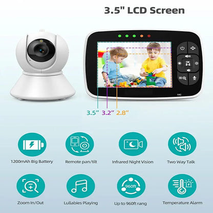 GoodBaby Video Baby Monitor - 3.5" Screen SM35PTZ. ( No Memory Card Support )