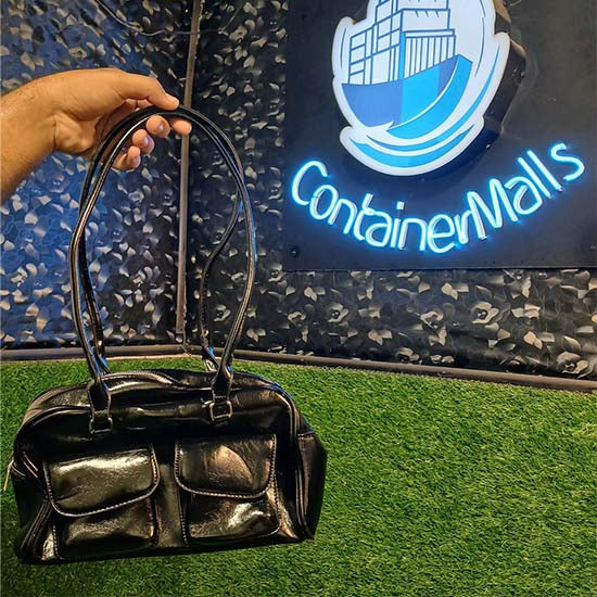 Ladies handbag 2 color schemes white and black