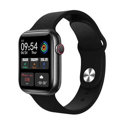 M3Z Smartwatch T500 with Bluetooth Calling (Black)