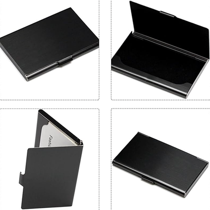 Metal Business Card Holder, Stainless Steel Business Card Case