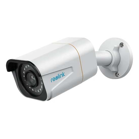 NVR & Camera Kit 2TB Installed Drive, 12TB 3.5" SATA Supported Supports 8 Cameras @ 4K Resolution, 4 Outdoor 10MP Bullet Cameras Included 91° Field of View 18 IR LEDs, Night Vision Range up to 100 Feet