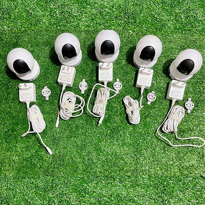 REOLINK E1 WIFI CAMERA (PACK OF 5 )3MP  Camera – 360° Baby  & Pet Monitor with Night Vision & 2-Way Audio WITHOUT BOX