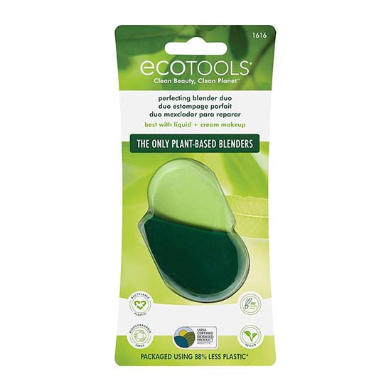 EcoTools #1616 Perfecting Blender Duo – Plant-Based Makeup Sponges