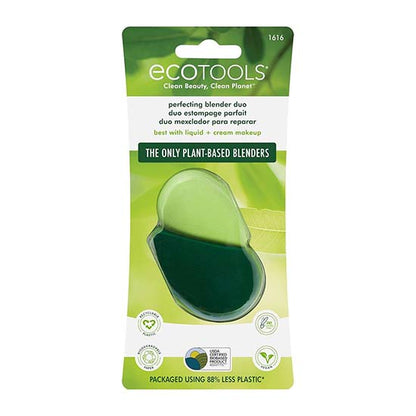 EcoTools #1616 Perfecting Blender Duo – Plant-Based Makeup Sponges