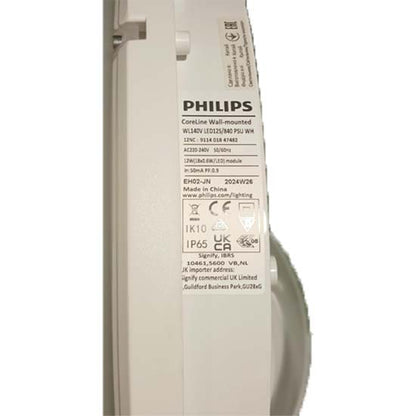 Philips coreline wall mounted celling light 12w power Colour warm white