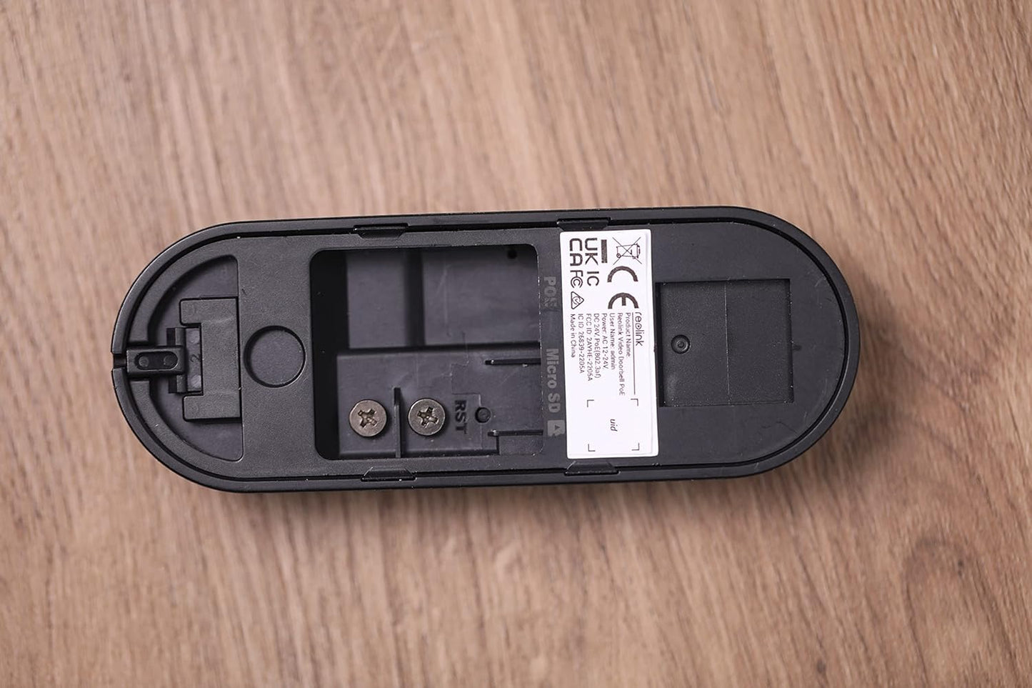 REOLINK Video Doorbell poe Camera -5mp  Outdoor, 4:3 Wide View Angle, Smart Detection, Local Storage, No Subscription Front Door Home Security, Customized Chime V2 (Without box scratches on body)