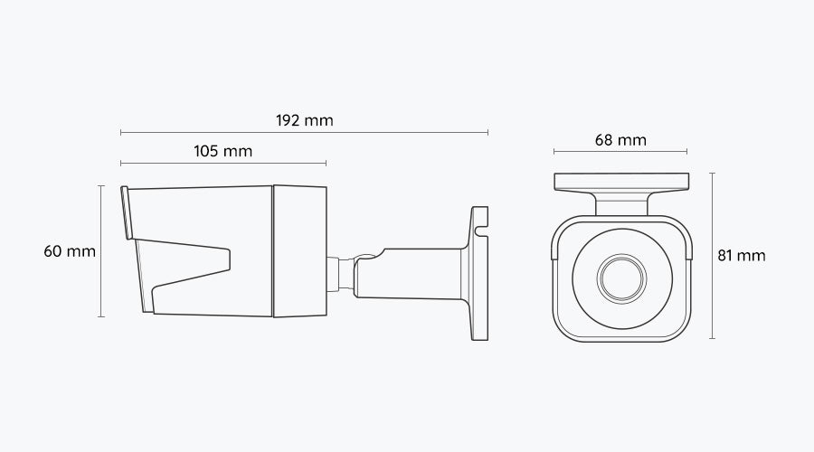 Reolink B800 is an 8MP 4K PoE security camera with a 1/2.8" CMOS sensor, 4.0mm lens, and a 97° horizontal by 51° ve Work with only reolink nvr (Without box)