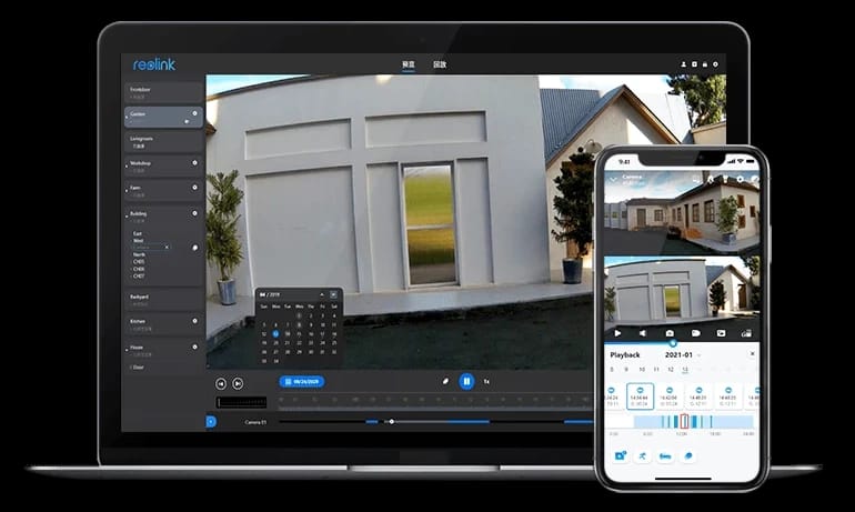 Reolink Duo2 4g dual lens camera rechargeable 3 days bettery backup warranty 2 way audio colour night vision with solar panel 180• wide angle (PTA approved)