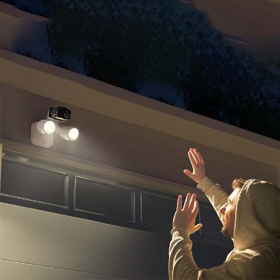 Reolink duo floodlight poe 8mp poe camera 2 way audio 180° wide angle view color night vision onvif camera memory card supported up to 512gb (without box used)
