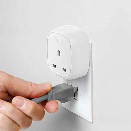 Eufy WiFi Smart Plug with Energy Monitoring, Model T1203 Rated power 13A Compatible with Alexa and Google Home, No Hub Required, Control Your Devices from Anywhere Work with Google home and Amazon Alexa