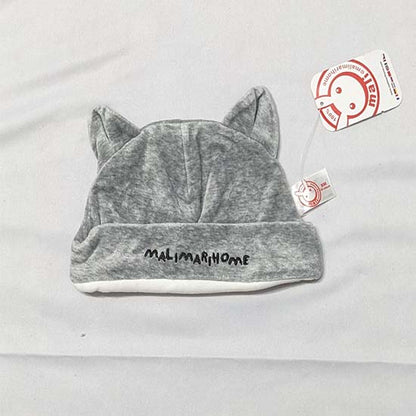 CAT STYLE BABY CAP COLOR GREY CM0136
