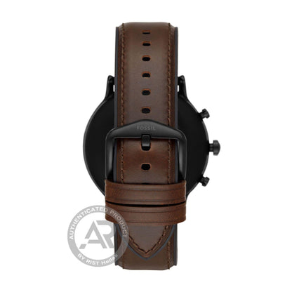 Fossil Carlyle HR 2483 Dail colour black Strap material leather strap colour brown