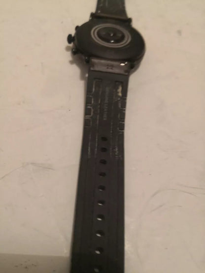 Fossil Carlyle HR 1089 Dail colour black  Strap material leather  Strap colour brown