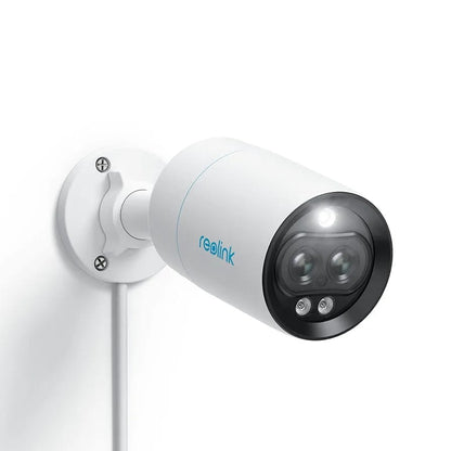 81MA by REOLINK 8mp 4k dual lens camera with motion detection colour night vision 2 way audio  Without box