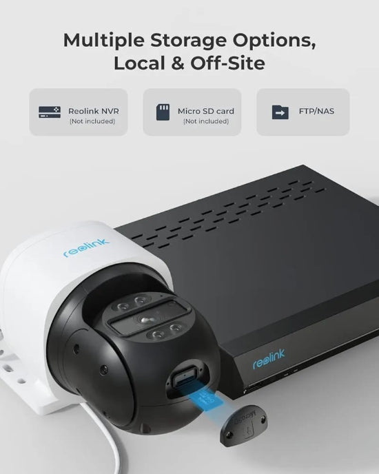 Reolink 830a poe weird camera 8mp 360° pantilt 2 way audio colour night vision WITHOUT BOX