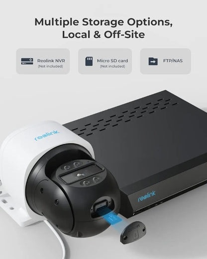 Reolink 830a poe weird camera 8mp 360° pantilt 2 way audio colour night vision WITHOUT BOX