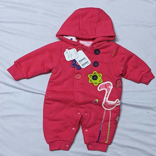 DOUBLE COTTON WITH POLYESTER FILLING FULL SLEEVES FULL BODY ROMPER CM0132