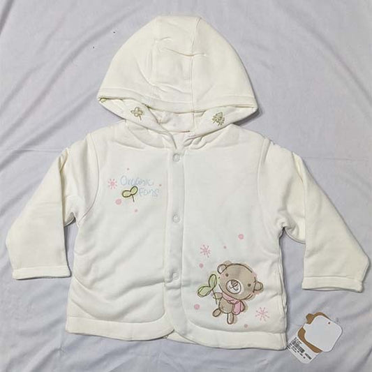 Double cotton with polyester filling Full sleeves Hoodie CM0095