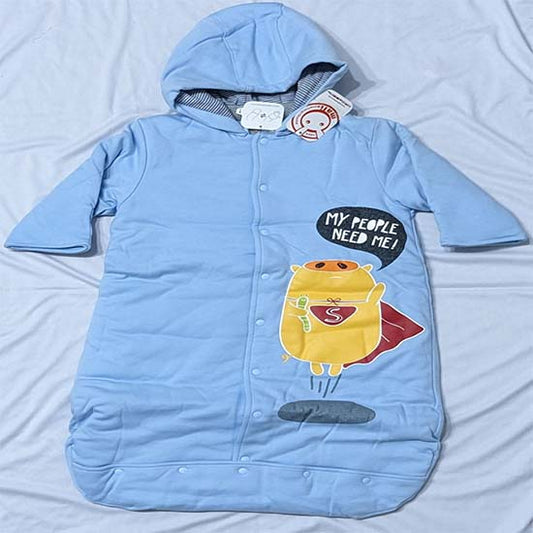 FULL SLEEVES BABY BEG WITH HOODIE WITH POLYESTER FILLING CM0107