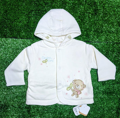 Double cotton with polyester filling Full sleeves Hoodie CM0095